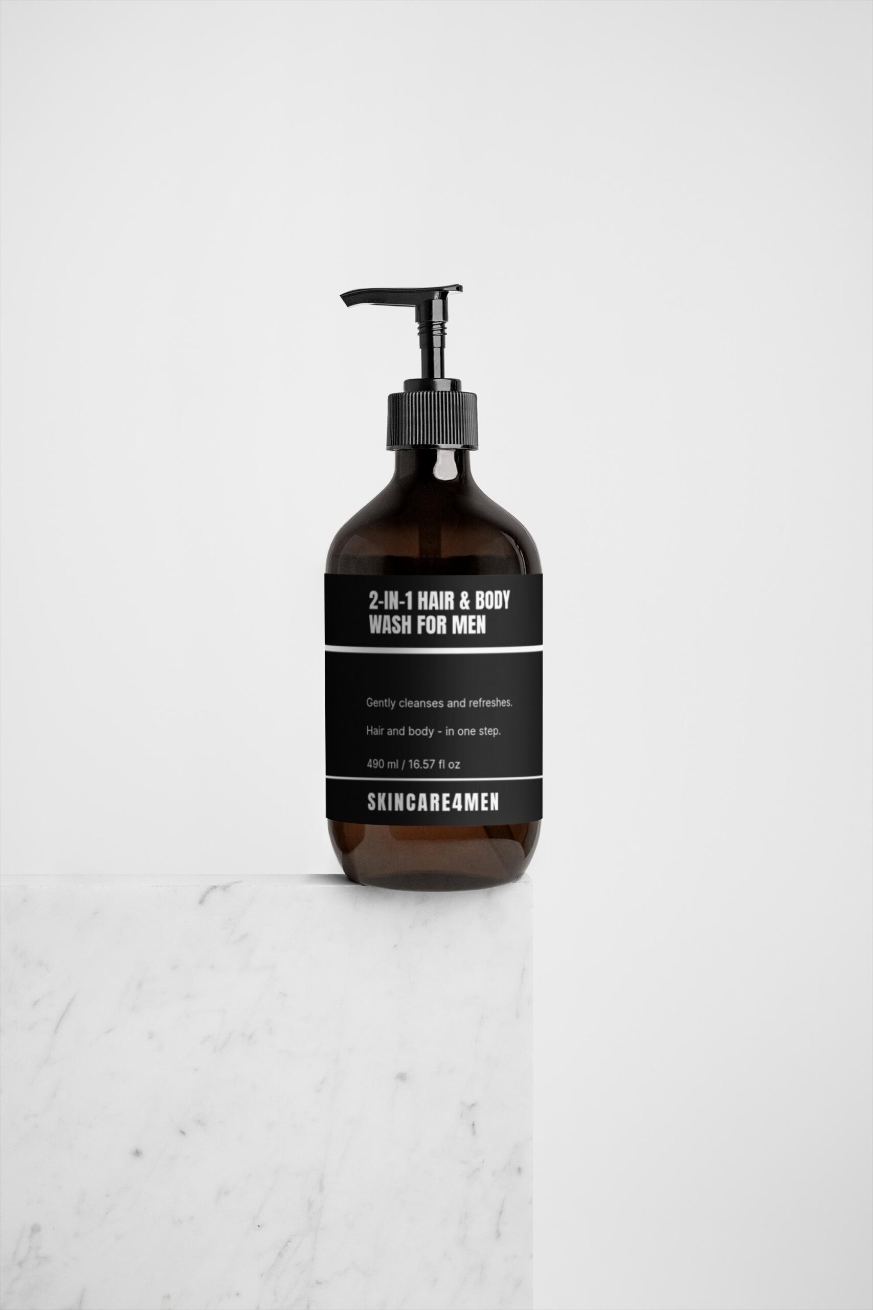 skincare4men-2-in-1-hair-and-body-wash-for-men (4) Σαμπουάν και Αφρόλουτρο 2-σε-1 - Image 1